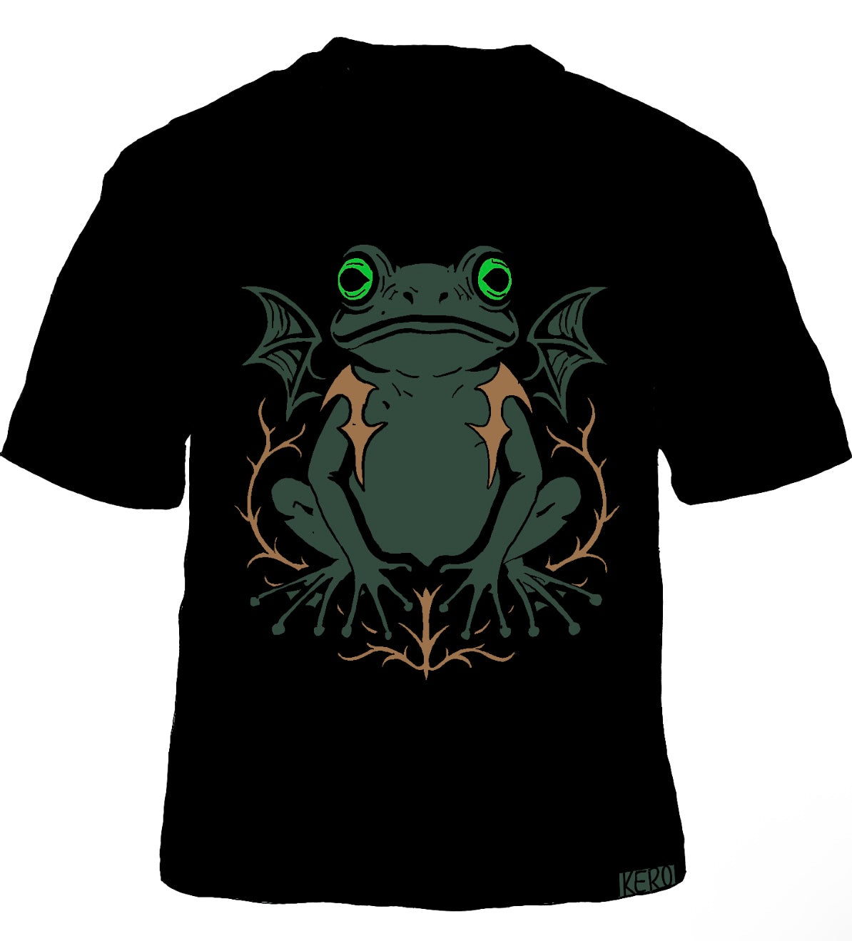 FROG TEE (BLACK)
